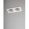 Įleidžiamas pakreipiamas šviestuvas PT 02, GU10, matinės baltos sp.