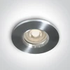 Įleidžiamas šviestuvas, GU10, aliuminio sp., 10105R1/AL