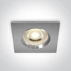 Įleidžiamas šviestuvas, GU10, aliuminio sp., IP65, 50105R1/AL