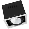 Ledvance Įleidžiamas šviestuvas MULTI 1x30W 3000K FL WT/BK