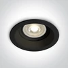 Įleidžiamas vidaus/lauko šviestuvas, GU10, juodas, IP65, 10105R2/B