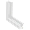 Įleidžiamo magnetinio bėgelio ZAMBELIS vertikalus kampinis sujungimas, baltas, 2084W-C1