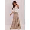 Ilgas sluoksniuotas sijonas Italy Moda