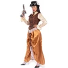 Ilgas Steampunk kostiumas moterims