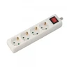 Ilgintuvas 4-vietis V-TAC, su jungikliu, 3G1.5MM2 X 1.5M