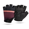IMPRESS II moteriškos pirštinės bordo M Rogelli
