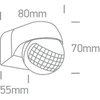 Infraraudonųjų spindulių judesio jutiklis 400W, 22006