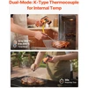 Infraraudonųjų spindulių termometras (pirometras) VEVOR GT1200, -30°C iki 1200°C