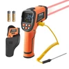 Infraraudonųjų spindulių termometras VEVOR GT1600, nuo -30°C iki 1600°C