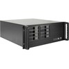 Inter-Tech IPC 4U-4508, Server-case - juodas, 4 Hheneinheiten
