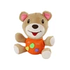 Interaktyvus pliušinis meškiukas Lean Toys su garsais ir melodijomis