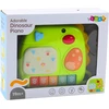 Lean Toys INTERAKTYVUS PIANINAS ŽALIAS DINOZAURAS