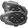 Interphone TOUR HD Motorbike intercom 1500 m 2 pcs Juodas