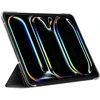 iPad Pro 13 dėklas Liquid Air Folio juodas Spigen
