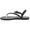 IPANEMA ELEGANT SAND moteriškos basutės, juodos/sidabrinės spalvos, 83782-BN808