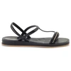 IPANEMA GLOW SAND AD moteriškos basutės, juoda/juoda/auksinė, 27402-BR730