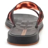 IPANEMA GLOW TRENDY SLIDE AD moteriškos šlepetės, juodos/vėžlio rašto/rudos spalvos, 27421-BR850