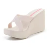 IPANEMA HIGH FASHION II SLIDE FEM smėlio spalvos/blizgučiai/rožinė 83646-BO701