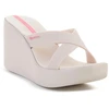 IPANEMA HIGH FASHION II SLIDE FEM smėlio spalvos/blizgučiai/rožinė 83646-BO701