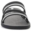 IPANEMA MESH SLIDE II moteriškos šlepetės juoda/sidabrinė 83751-BP394