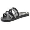 IPANEMA MESH SLIDE II moteriškos šlepetės juoda/sidabrinė 83751-BP394