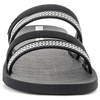 IPANEMA MESH SLIDE II moteriškos šlepetės juoda/sidabrinė 83751-BP394