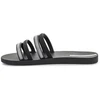 IPANEMA MESH SLIDE II moteriškos šlepetės juoda/sidabrinė 83751-BP394