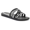 IPANEMA MESH SLIDE II moteriškos šlepetės juoda/sidabrinė 83751-BP394