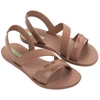 Ipanema moteriškos basutės Vibrant Sandal Fem, madingos, patogios, rudos gumos