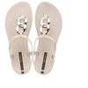 Ipanema Sandal Class moteriškos šlepetės-basutės, madingos, šviesiai smėlio spalvos