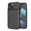 IPhone 12 mini / 13 mini dėklas su 4700mAh galios banku - juodos spalvos