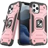 Wozinsky Ring Armor tvirtas hibridinis dėklas skirtas iPhone 13 Pro, rožinis