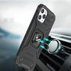 Wozinsky Ring Armor Apple iPhone 14 Pro Max armored magnetic holder ring dėklas telefonui sidabrinės spalvos
