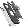 Wozinsky Ring Armor Apple iPhone 14 Pro Max armored magnetic holder ring dėklas telefonui sidabrinės spalvos
