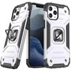 Wozinsky Ring Armor Apple iPhone 14 Pro armored magnetic holder ring dėklas telefonui sidabrinės spalvos