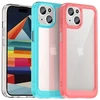 Hurtel iPhone 15 Plus Outer Space sustiprintas lankstus rėmelis – dėklas telefonui raudonos spalvos