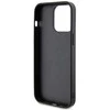 iPhone 15 Pro - geltonas Guess Rhinestone Metal Logo dėklas