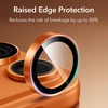 ESR Armorite Camera Lens Glass for iPhone 17 Pro / Max / 15 Pro / Max / 16 Pro / Max / 17 Pro / Max - Oranžinis