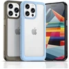Hurtel iPhone 15 Pro Outer Space sustiprintas lankstus rėmelis – dėklas telefonui juodos spalvos