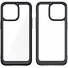 Hurtel iPhone 15 Pro Outer Space sustiprintas lankstus rėmelis – dėklas telefonui juodos spalvos