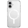 UNIQ Clario Apple iPhone 16 6.1″ Magclick Charging dėklas skaidrus lucent clear