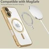 Apple iPhone 16 Tech-Protect MagFlex MagSafe Shiny dėklas telefonui aukso spalvos