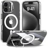 Tech-Protect MagStand MagSafe Apple iPhone 16 Case – dėklas telefonui skaidrus