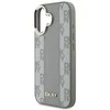 Dėklas Apple iPhone 16 DKNY Checkered Pattern MagSafe (DKHMP16SPCPVSLE) beige