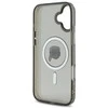 Karl Lagerfeld KLHMP16MHLSKIK Apple iPhone 16 Plus 6.7″ juodos spalvos kietas dėklas IML Metal Karl Head MagSafe