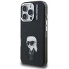 Karl Lagerfeld IML Aquarelle Karl dėklas Apple iPhone 16 Pro juodos spalvos