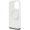 Guess GUHMP16LHFWFCT Apple iPhone 16 Pro 6.3″ transprent kietas dėklas IML Flowers Wreath MagSafe