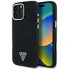 Dėklas Guess Denim Triangle Logo MagSafe iPhone 16 Pro Max Case - Juodas