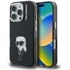 Karl Lagerfeld IML Aquarelle Karl dėklas Apple iPhone 16 Pro Max juodos spalvos