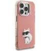 iPhone 16 Pro Max dėklas rožinis Karl Lagerfeld